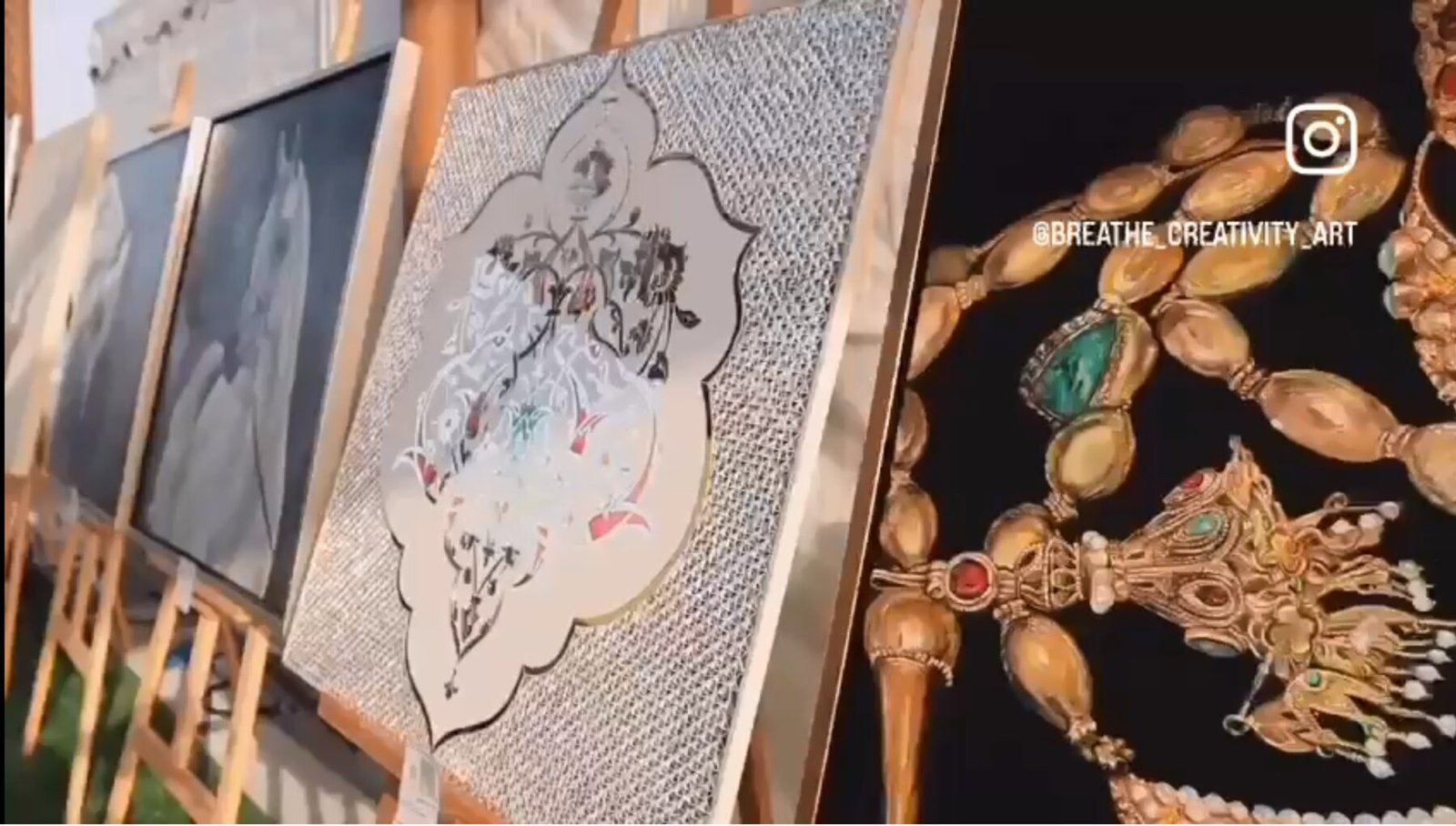 Breathe Creativity Fine Art Exhibition at Qidfa Entertainment Festival – Fujairah 2024